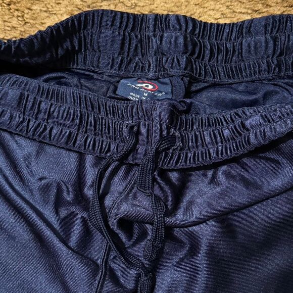 90s Pro Player University Of Illinois College Athletic Shorts Navy Blue Medium - Picture 6 of 8